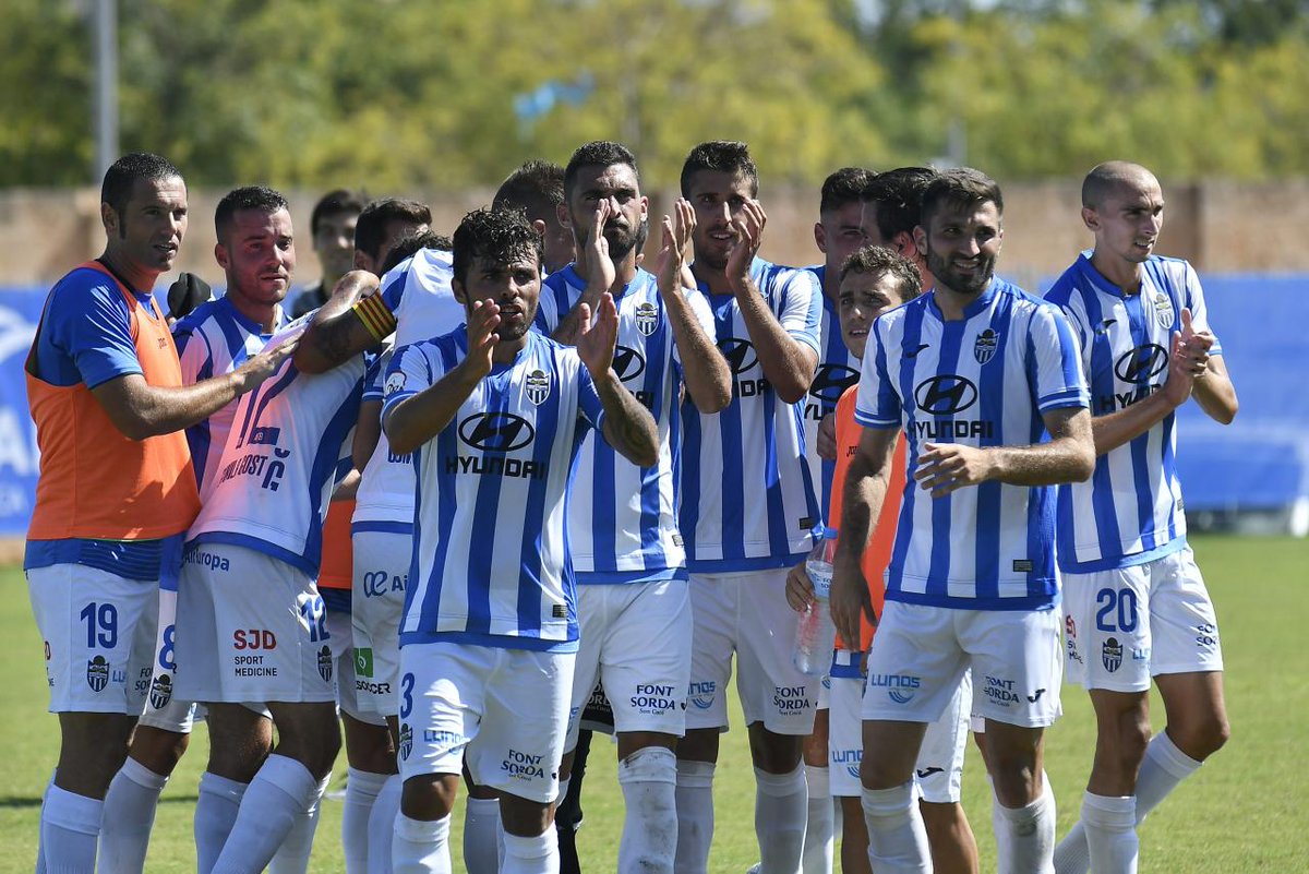 Atlético Baleares vs CornellàAtlético won Segunda B Group 1. The Majorca club lost to Cartagena on penalties in the champions play-off, but have a 2nd chance.Cornellà came 4th in Group 3. Their stadium is next to Espanyol's, convenient for a derby next season! #LLL 