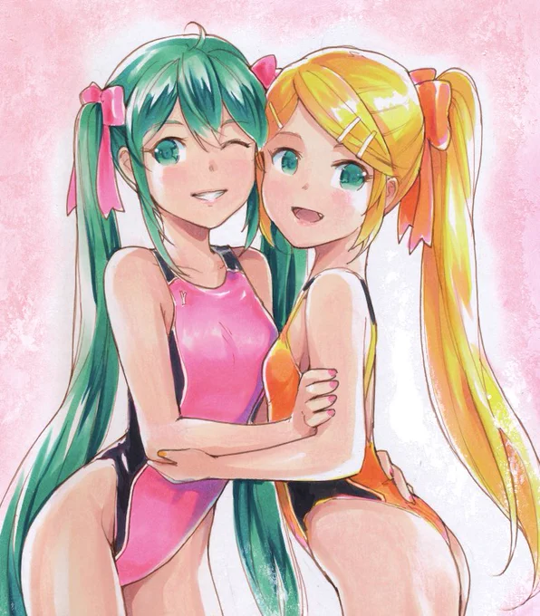 #海の日なので水着貼る

ミク&ルカ
ミク&リン
ミク&雪ミク
リン&ルカ

どのペアがお好きですか?¶(⁄=˅̮=∖)⁋ 