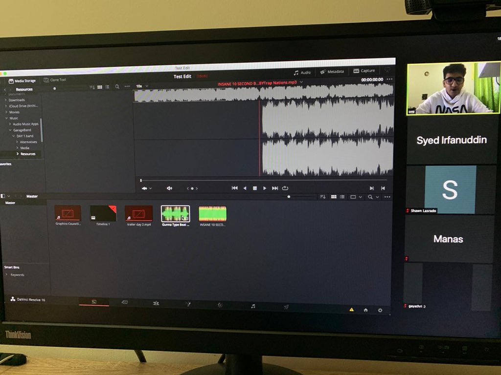 VenuAurobind's tweet photo. Apart from having a prize pool, Graphico Councilio also did some pretty professional grade work today, We began working with Basic DaVinci Resolve which is a pro grade film tool used by professionals @Fatima_Martin @gemsnms_alkhail @TeresaRusten @adnannizarr @Nakshatrx https://t.co/AIrPGHKQDU