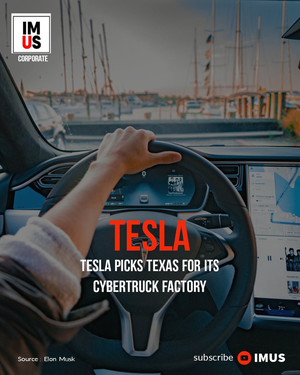 channel_imus's tweet photo. @Tesla picks Texas for its Cybertruck Factory - @elonmusk

#fslc #followshoutoutlikecomment #follow #shoutout #followme #comment #f4f #s4s #l4l #c4c #followback #shoutoutback #likeback #commentback #love #instagood #photooftheday #pleasefollow #Cybertruck #pleaselike #ElonMusk https://t.co/L76yAUiitT