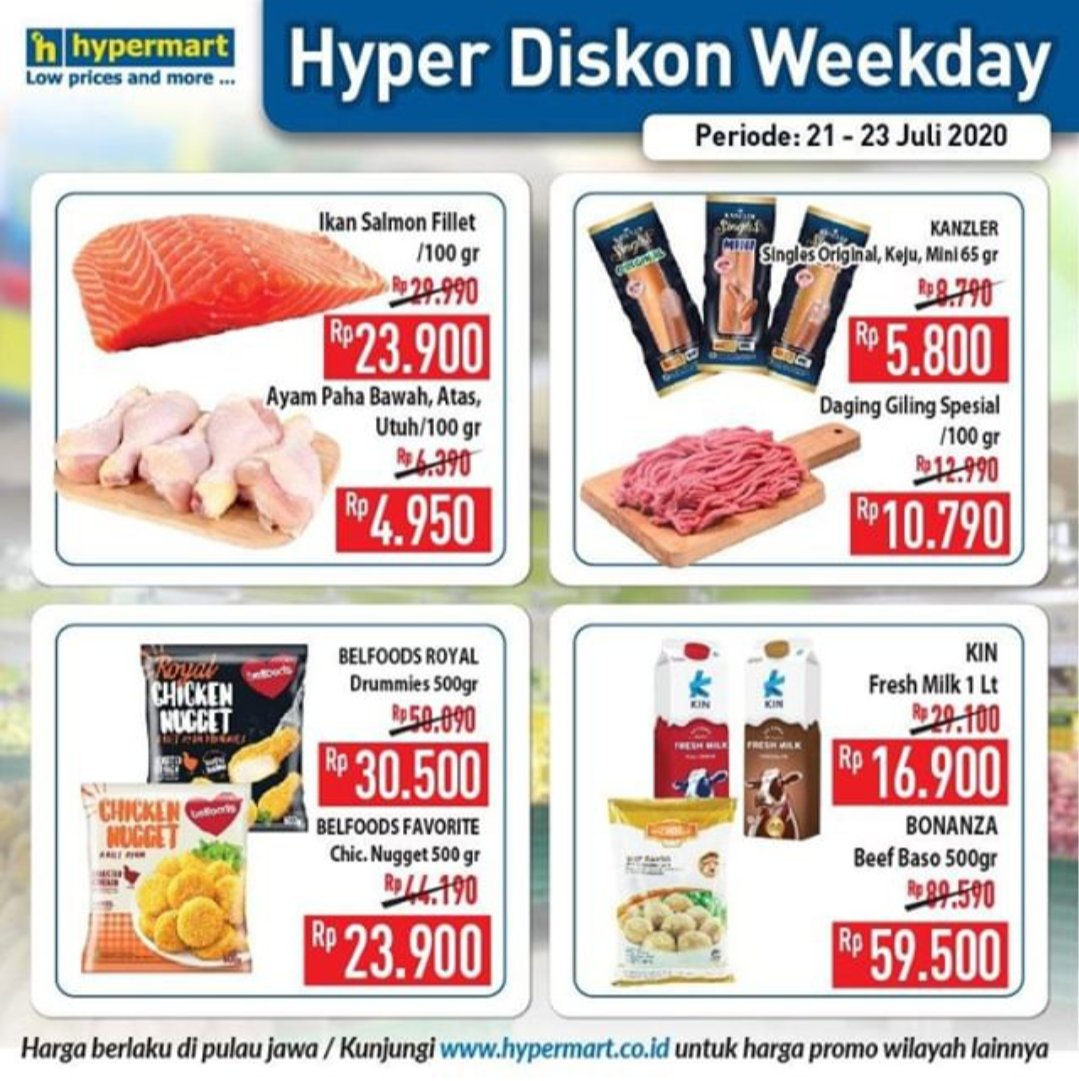 HypermartP's tweet image. Dapatkan berbagai penawaran promo-promo menarik yang bisa pelanggan setia
Dapatkan dari Promo Koran Weekend Periode 21 - 23 Juli 2020!🥳

Kamu juga bisa belanja dari WhatsApp melalui layanan Chat &amp;amp; Shop, Chat nomor WhatsApp Hypermart kami 0878 6220 2532