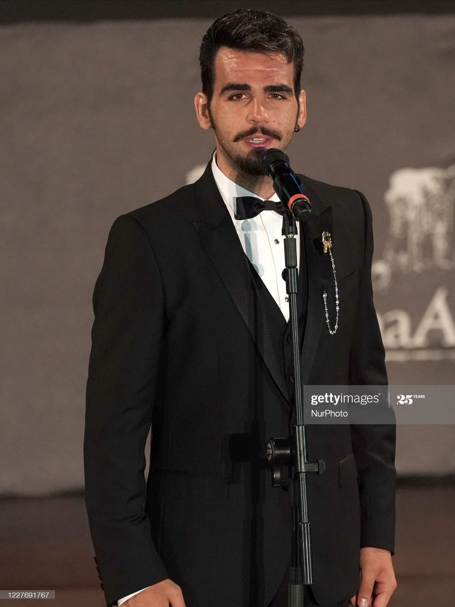FandomIl's tweet photo. #ignazioboschetto al Taormina Film Festival 2020 July 18, 2020 (Photo by Gabriele Maricchiolo/NurPhoto via Getty Images) #ilvolo https://t.co/HgavYtmjxS