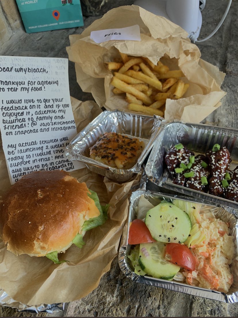 Trapicxl_Jxzz's tweet image. My 14 year old sister is launching her food business in 2 weeks time and would be much appreciated if you guys could help follow and repost please as she got good things coming for you guys 🤩✊🏽 I’ll leave her socials below🙏🏽✊🏽