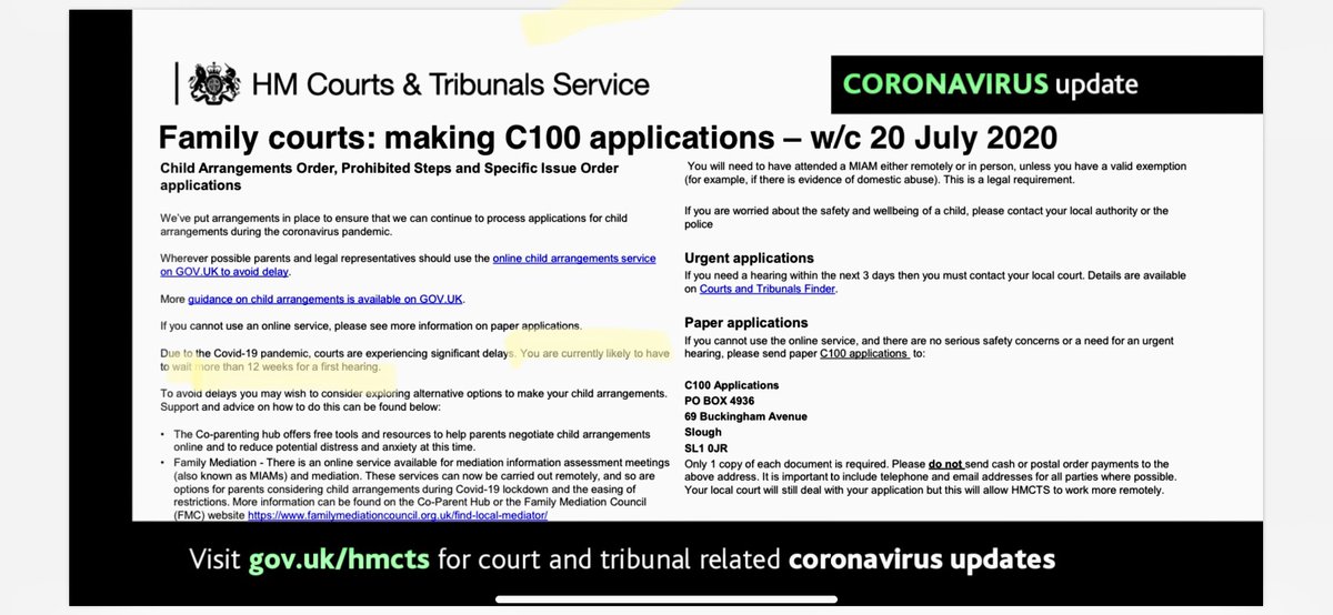 MissJoEdwards's tweet photo. 12+ weeks’ wait for a FHDRA as a result of Covid backlog. Shocking state of affairs for children &amp; something to which urgent resource needs to be devoted. And if this isn’t an advert for children arbitration &amp; mediation, nothing is. https://t.co/p6OxVcHKGx