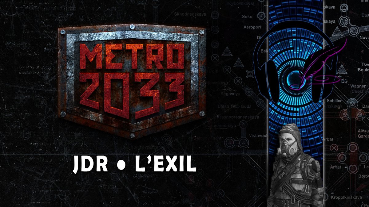 MJmahyar's tweet photo. METRO 2033 Le JDR, en son spatialisé / Narration augmentée. Ce format estival privilégie l'ambiance en mode PVP. 

Autre nouveauté, une version soundcloud dispo. On fête ça en offrant 1 clé Metro 2033 - Metro Last Light parmi les RT + Follow

L'histoire 🎧 https://t.co/rqldLgTvQp https://t.co/rNJQwD2woT