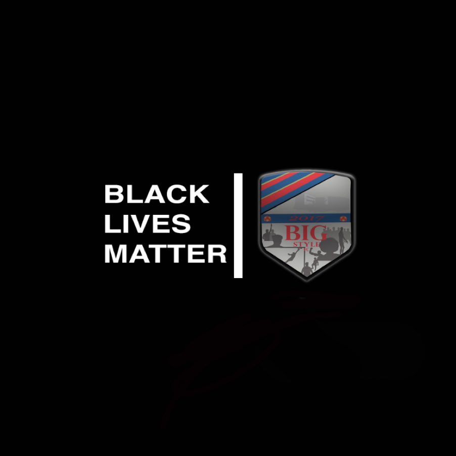 BigStyleFC's tweet photo. Although the Club is set to change their logo we will always stand by this message, forever. #bigstylefc #blacklifematters #blm #justice #tofella https://t.co/16PKHoOsqA