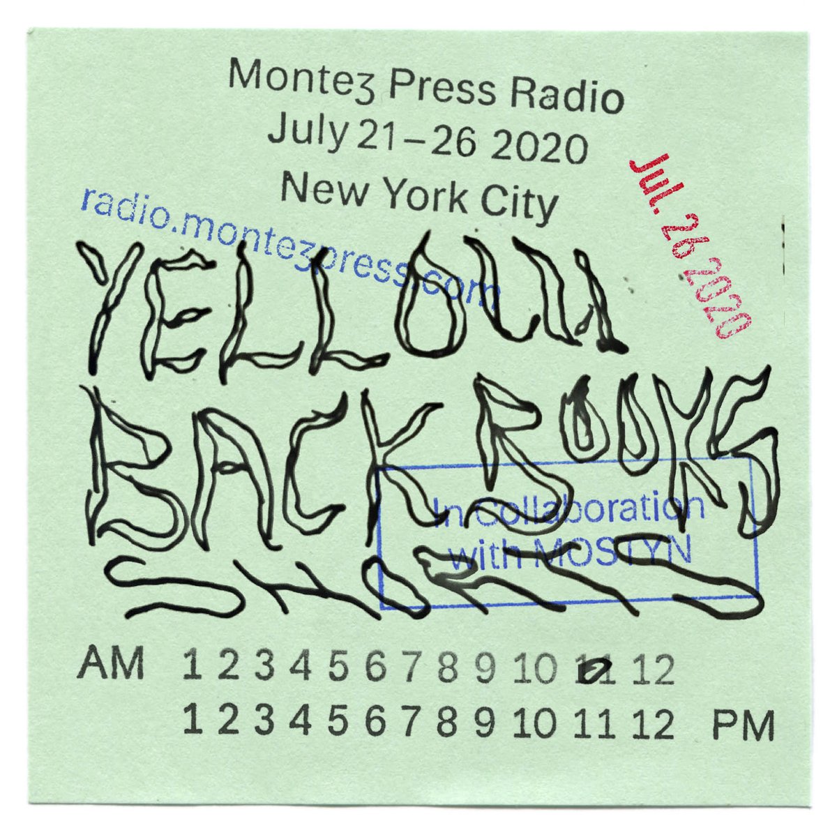 Yellow Back Books tweet media