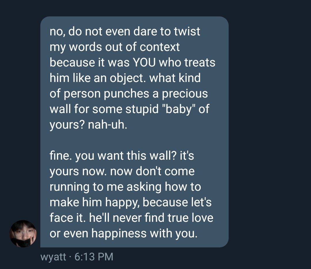 in the end, wyatt has given up the wall. his determination has already ran out thus, making kelsey win the wall's heart.