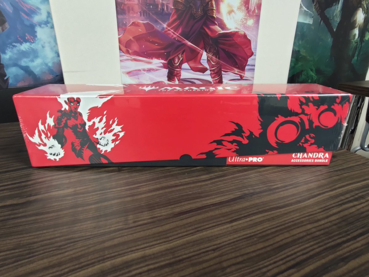 未開封】MTG ちびコレクション チャンドラ スリーブ ウルトラ