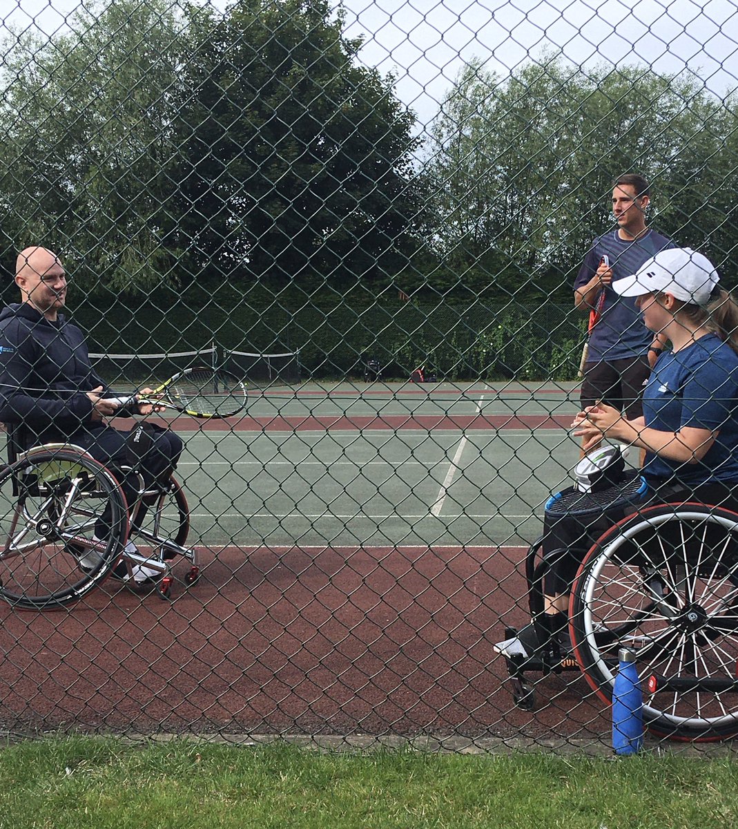 tennisMarthaH's tweet photo. A really good morning of coaching and learning with @mmccarroll1 from @WChairTennisGB #NAGP. Thanks Marc, lots to work on going forward.
#wheelchairtennis #thisgirlcan #OIcan
@WilsonTennis @ltalincs @ltanotts @GranthamTennis @KggsPe @RGFcharity https://t.co/aiOz4UTltS