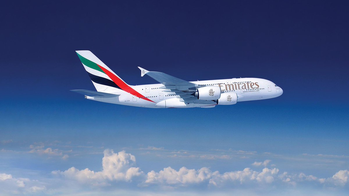emirates's tweet photo. Emirates becomes the world’s first airline to provide free, global cover to customers from COVID-19 medical expenses. Launched under @hhshkmohd’s directive, this industry-leading initiative aims to boost travel confidence. https://t.co/gwjVNhubiP

#FlySaferWithEmirates #COVID19 https://t.co/OahtuyhRTN