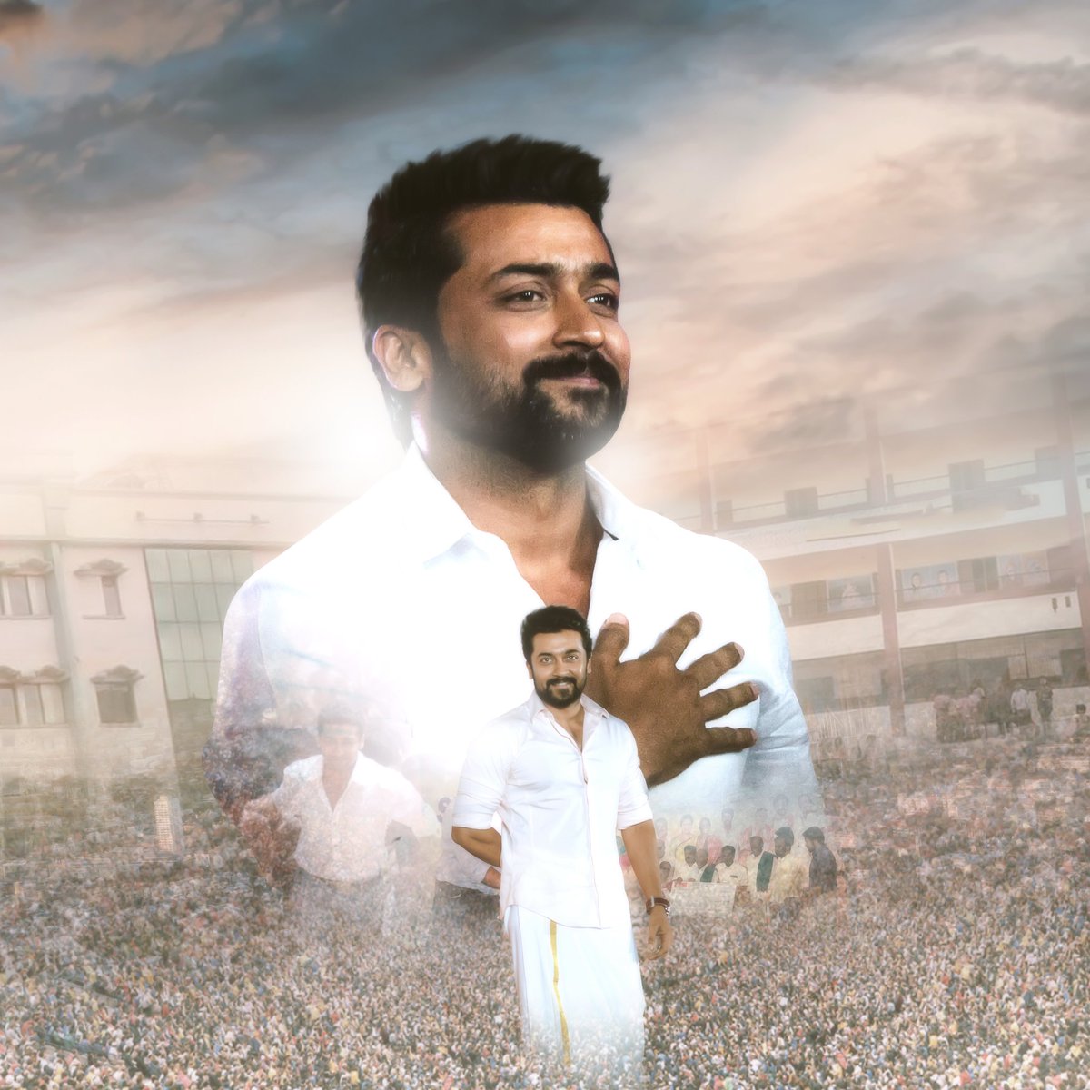 SuriyaFansClub's tweet photo. • @Suriya_offl 🤩❤️

#HappyBirthdaySuriya

@Suriya_offl #SooraraiPottru https://t.co/ktFOp6BZLR