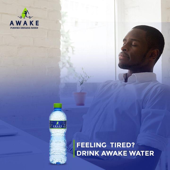 AwakeWater's tweet photo. Drink water when you feel tired . Drink Awake Water , drink lots of  it.
#awakewater https://t.co/jJJVcJYXr3
