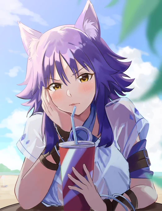 「なーにじろじろ見てんだよ」
#プリコネR 