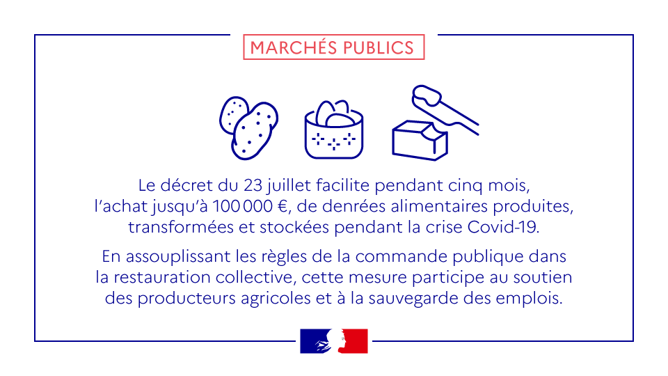 Permettre aux collectivités d’acheter plus facilement des produits locaux de qualité, notamment pour les enfants dans les cantines, tout en soutenant l’emploi des agriculteurs, maintenant, c’est possible⤵️

bit.ly/2WK1Ady