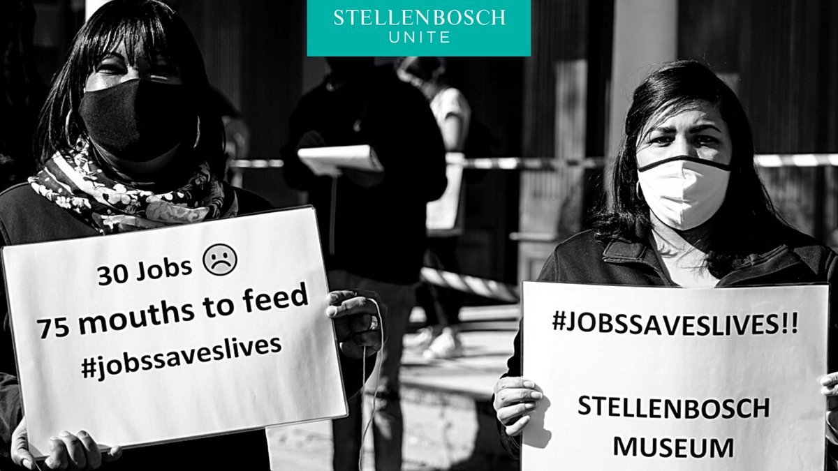 #JobsSavesLives 30 jobs, 75 mouths to feed at Stellenbosch Museum. 

To donate to the Stellenbosch Unite emergency food aid, please visit stellenboschunite.org 

#stellenboschunite #stellenbosch #strongertogether #southafrica #tourism

<a href="/VisitStellies/">Visit Stellenbosch</a> <a href="/StellWineRoute/">Stellenbosch Wine Routes</a> <a href="/News24/">News24 🇿🇦</a>