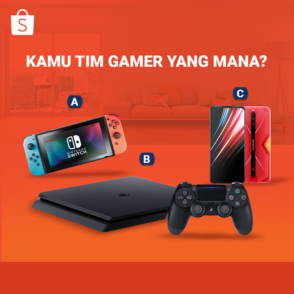 ShopeeID's tweet photo. Yuhuu, Sobat Shopee~ Kamu tipe gamer yang mana nih? Reply di bawah kalau mau kita kasih hadiahnya buat kamu ya! 🥳 ✨ #ShopeeID https://t.co/1AHRSKN1M2