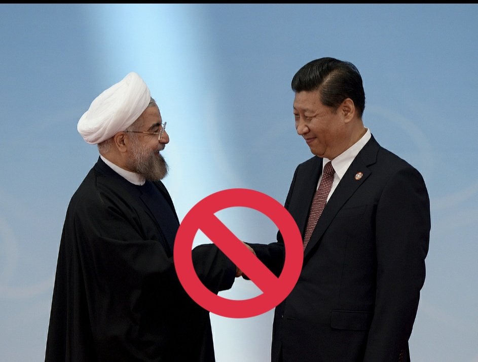 Kaveh3Ahangar's tweet photo. @realDonaldTrump We, the people of Iran, are opposed to any agreement with China
The world has no right to be silent and must help the Iranian people
#فروش_ایران_ممنوع https://t.co/Ja9mGbvUhi