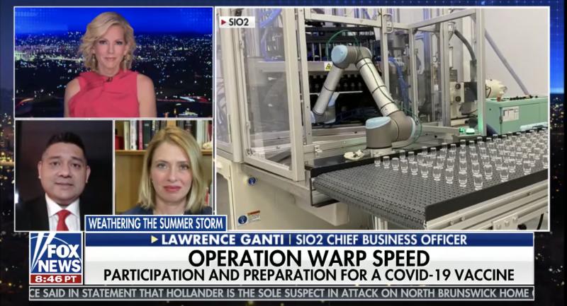 Sio2MS's tweet photo. SiO2 featured on FOX news:  https://t.co/zdggxYj4kW
#OperationWarpSpeed https://t.co/NLKmvC14sj