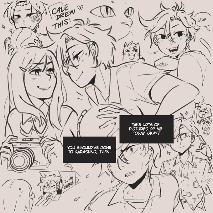 have i posted my haikyuu oc haruhi brainrot moment from two days ago 