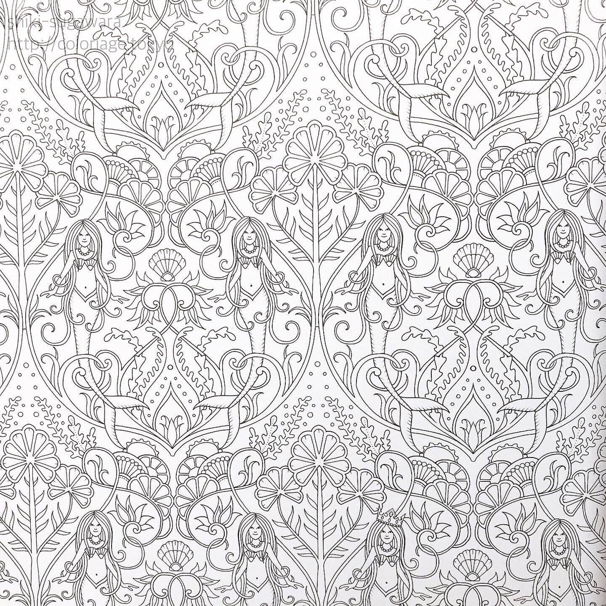 菅原志希 コロリアーティスト En Twitter 企業ロゴとかお菓子のパッケージデザインとか本当に好き ずっと見ていられるなあ 大人の塗り絵 おとなのぬりえ コロリアージュ 海の楽園 Lostocean コラボ塗り 企業ロゴデザイン ステッドラー水彩色鉛筆