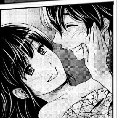 MarauderMoony91's tweet photo. After having re-read the manga countless times, I've noticed that everytime H&amp;N are about to get intimate she gently leans her hand on his cheek. ❤️
It's a tiny detail but to me it's also a habit that shows how spontaneous and deep it's their relationship ❤️
#DomesticGirlfriend https://t.co/Sxa5riceNb