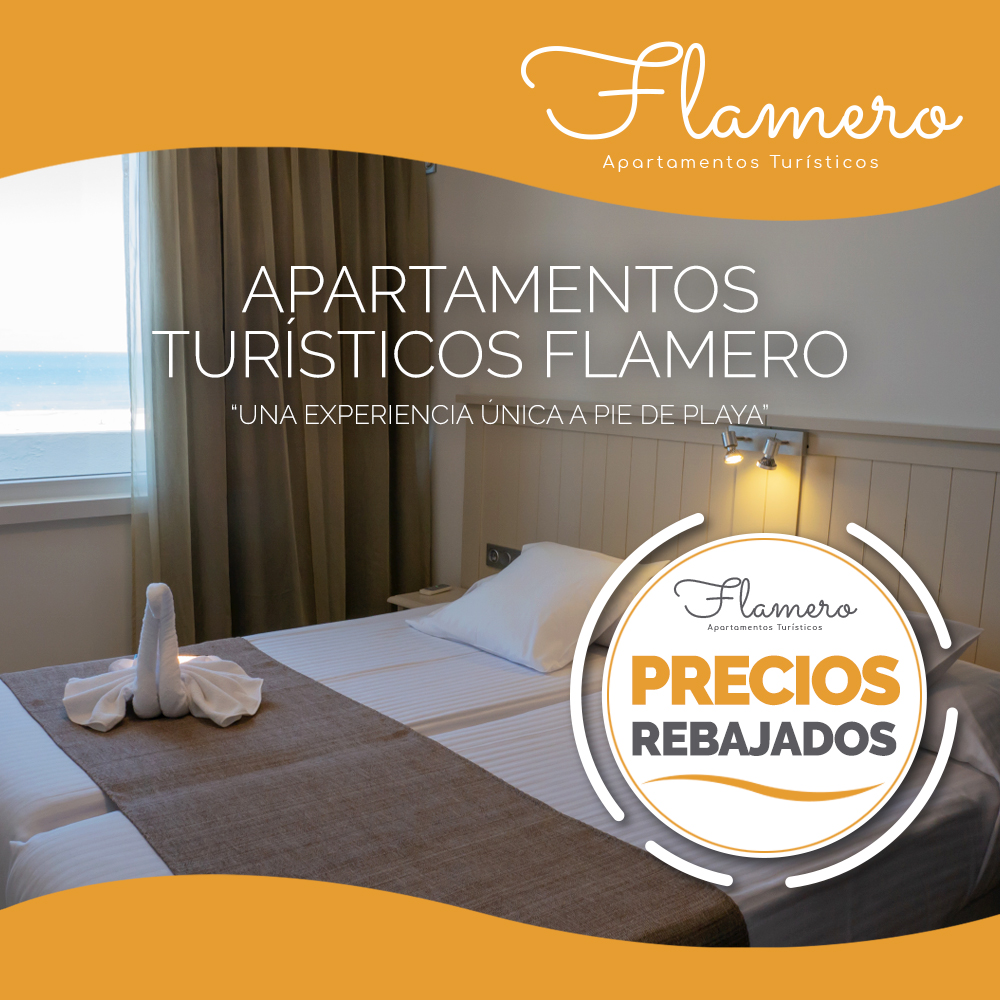 En apartamentosflamero.es puedes encontrar los nuevos precios #REBAJADOS de nuestros apartamentos turísticos 🌅

¡Queremos que todos disfrutéis de nuestro paraíso a orillas del #Atlántico! 🌊