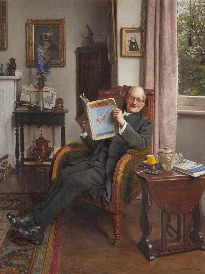 GrundyBlackpool's tweet photo. It's @ShowtownBPL's #LaughterWeek, so what better time to share this side-splitter π
Charles Spencelayh (1865β1958)
The Laughing Parson (c.1924)
Β© the artist's estate / Bridgeman Images. Courtesy: Grundy Art Gallery, Blackpool.
π #TouroftheStore https://t.co/HncygviwNL