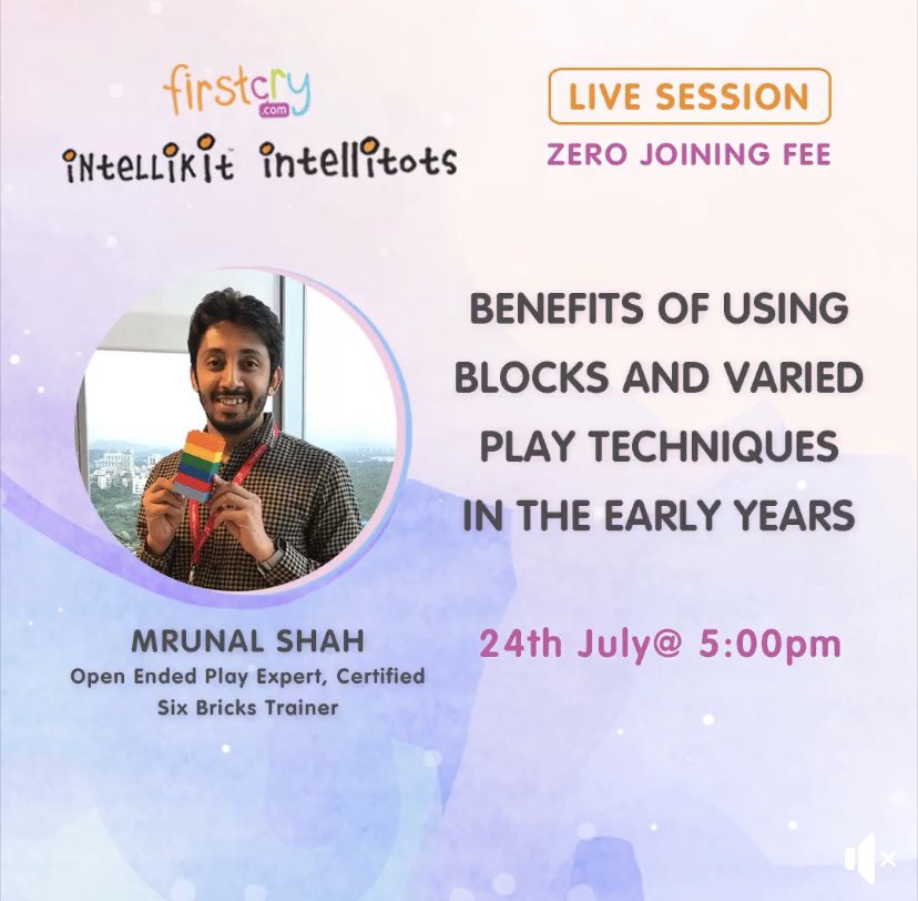 OiDilsukhnagar's tweet image. Playtime is filled with engaging learning, which if channeled correctly, helps to develop 8 types of intelligence.
choosing the right bricks and blocks are important for your child's development.
#firstcryintellitotsdilsukhnagar 
#LiveWithIntelli #expert #FirstCryIndia #PlayBased