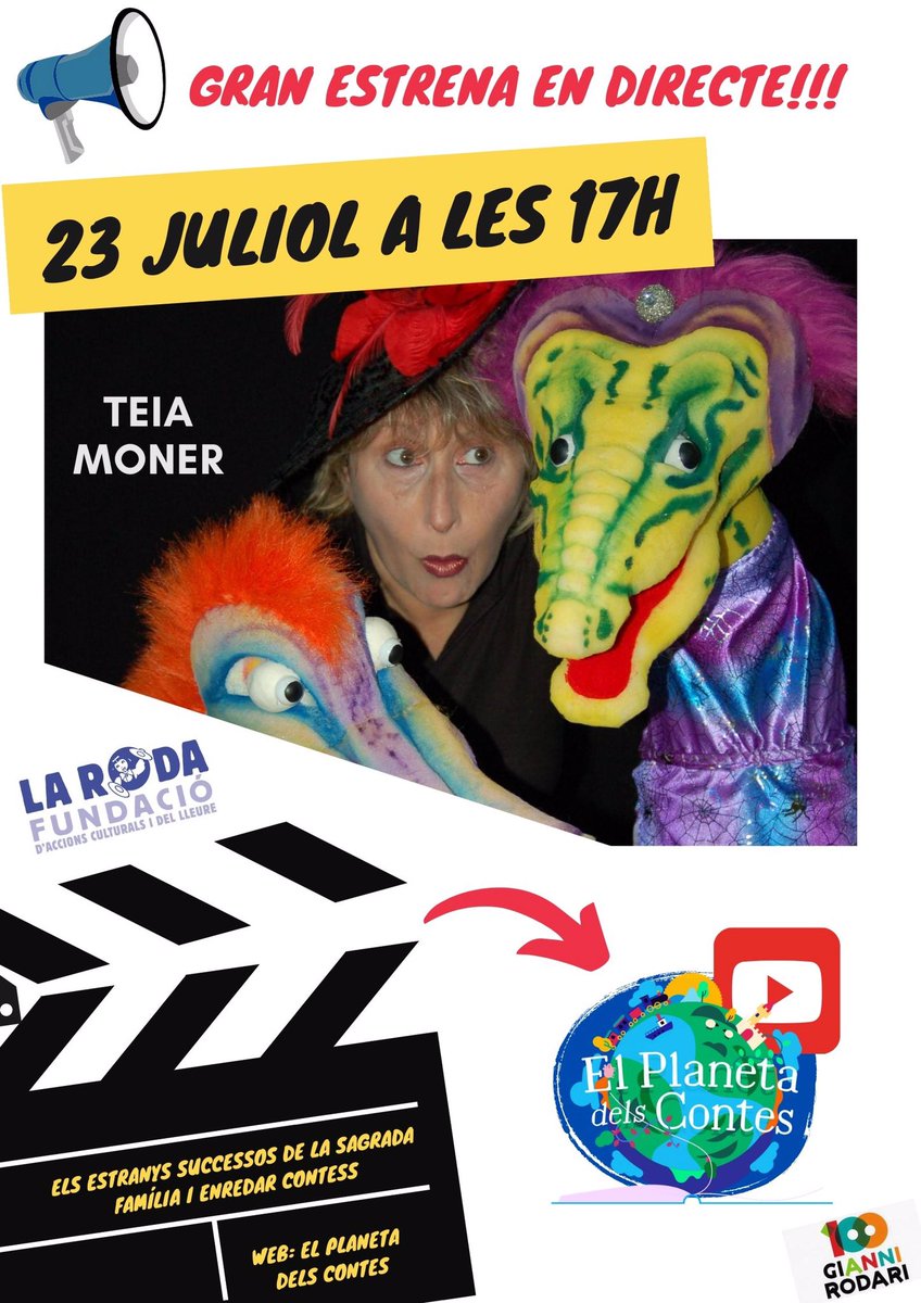TEIAMONER's tweet photo. #teiamoner #FundacioLaRoda #addaurateatrevisual #ciatre #ttp #laculturanosatura #escenafamiliar https://t.co/LjSBWPZSX6