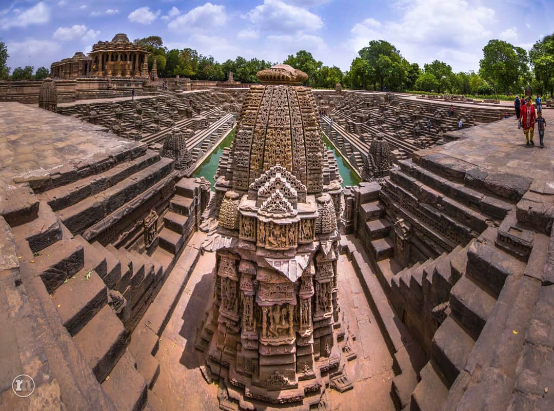 Ancient sun temple at Modhera in gujrat bharat ( india). Built in 1026 AD by king Bhimdev of the Solanki dynasty.This temple is dedicated to sun- god "Surya"
