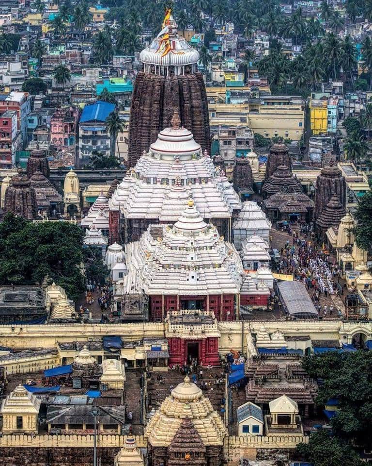 Beautiful view of Shree Jagannath Temple! Jai Jagannatha 