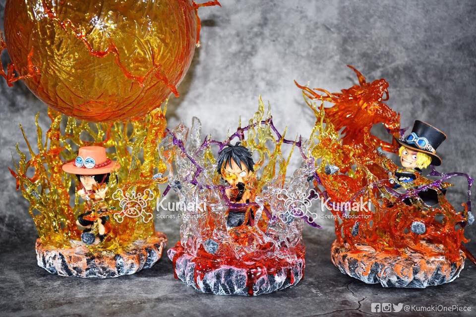 kumakionepiece's tweet photo. WCF 炎の3兄弟 改造 台座 一体物 一品物
 #ルフィ #Luffy #ルフィwcf #Luffywcf #ルフィ改造 #Luffycustom #エース #Ace #エースwcf #Acewcf #エース改造 #Acecustom #sabo #サボ #sabowcf #サボwcf #sabocustom #サボ改造 #ワンピース #Onepiece https://t.co/PEI2vI5T0p