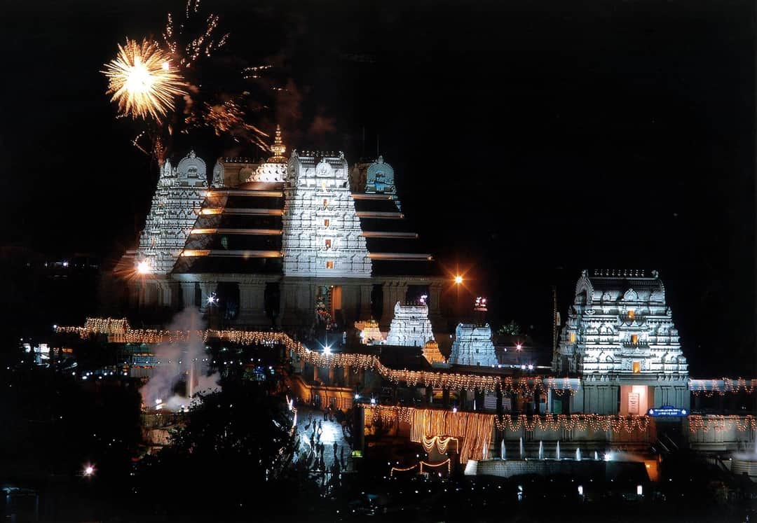 Krishna Bangalore Temple, during the Brahmotsava Festival.Jai Shree Krishna.