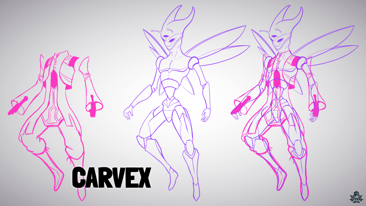 YoraAdventures's tweet photo. 🔊This is scout T-122🔊 Do you remember the Carvex which we have sighted on Alidor? Seems they are on a high level in evolution …

#scifi #ttrpg #worldbuilding #indiegame #rpgmaker #wip #rpgart #characterdesign https://t.co/S81cBV79aN