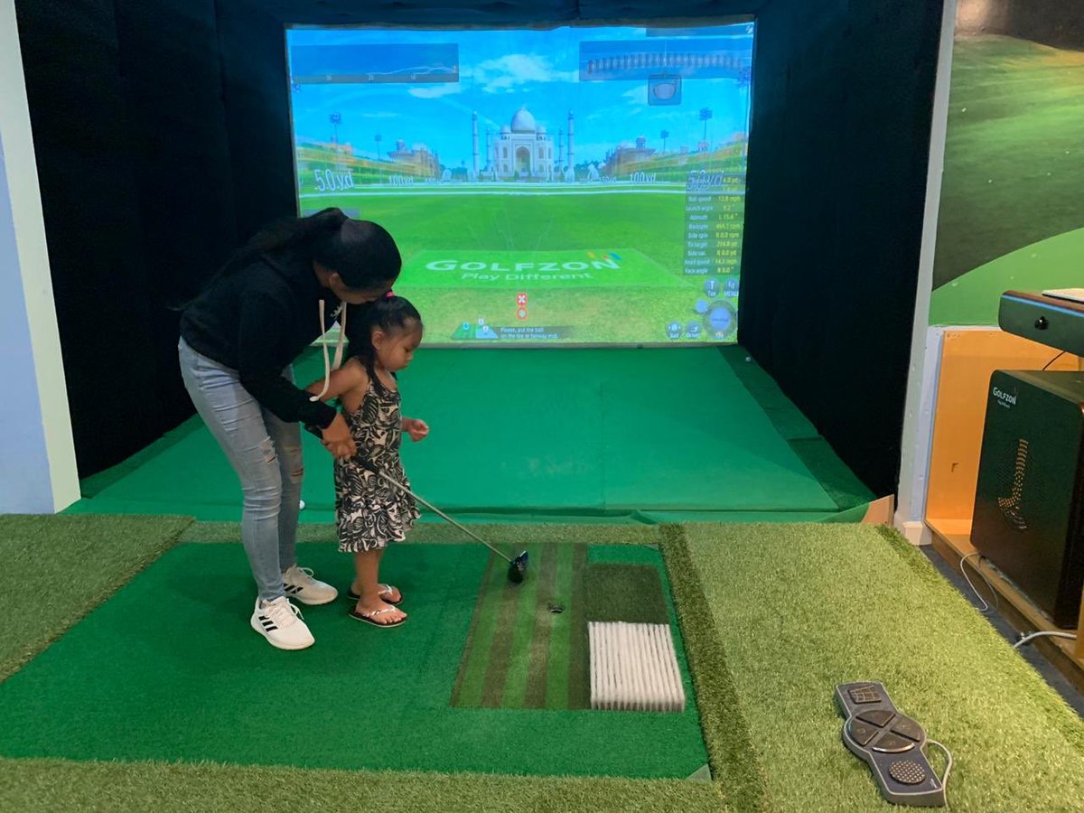 GOGGuam's tweet photo. Come by to Golf Oasis!
• Golfing simulator:
- Golfing range ($10 for 50 balls)
- Courses ($45/hr, up to four players)
��� Billiards ($10/hr)
• Darts ($10/hr)

Check out our official website for more information and DM us if you’d like to book a date and time! https://t.co/iD1s9dsl0T