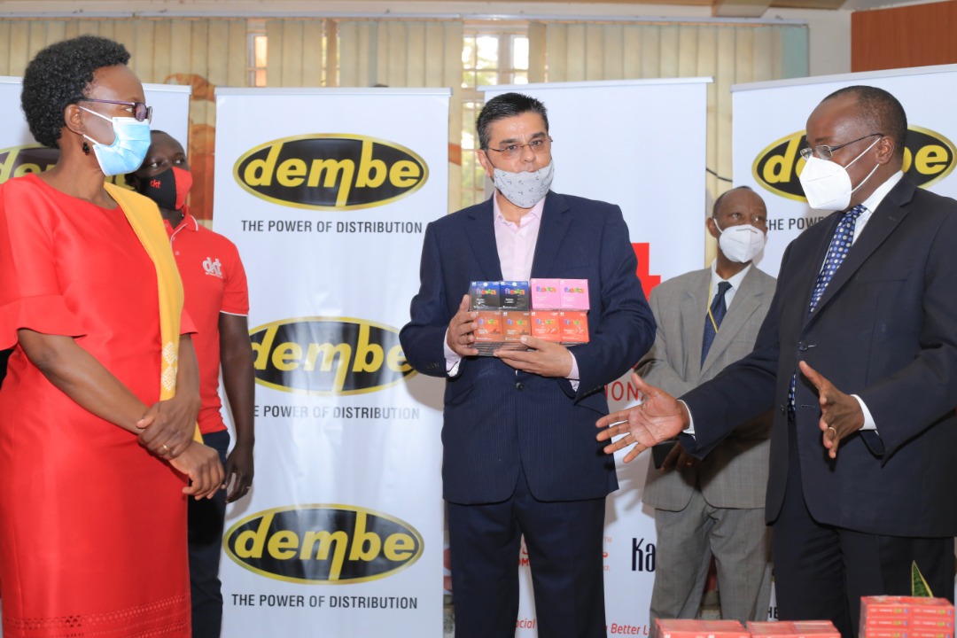 dembegroup's tweet photo. Our group CEO, Anil Damani joined efforts with our partners - DKT Uganda to donate 1 million condoms as support for #COVID19 reproductive health services provided by @MinofHealthUG. Thank you Dr. @JaneRuth_Aceng &amp; team for spearheading this initiative. https://t.co/5yXzdDtyzE