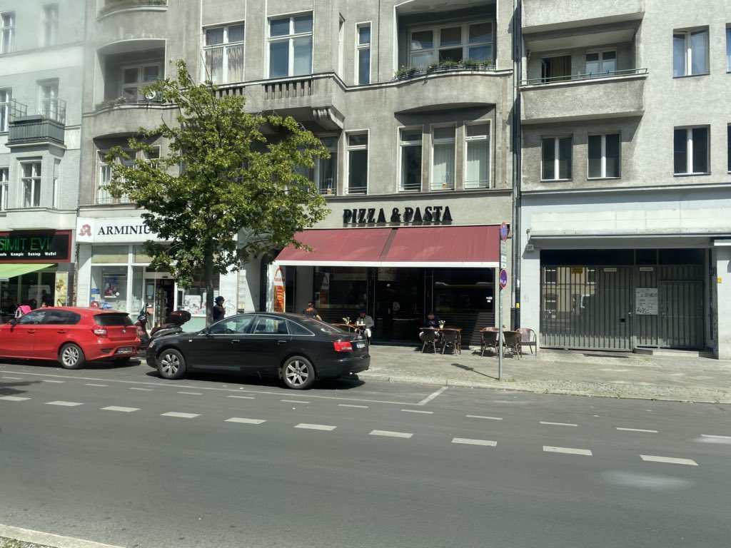 Quite an eye-opener (to put it mildly), aged 19 in 1985. I worked in the roughest part of Berlin (Kreuzberg) & lived in the second roughest (Moabit). This is the pizzeria I had my nose broken, in a fight within days of moving in! For me, that time was life- (and nose-) changing!