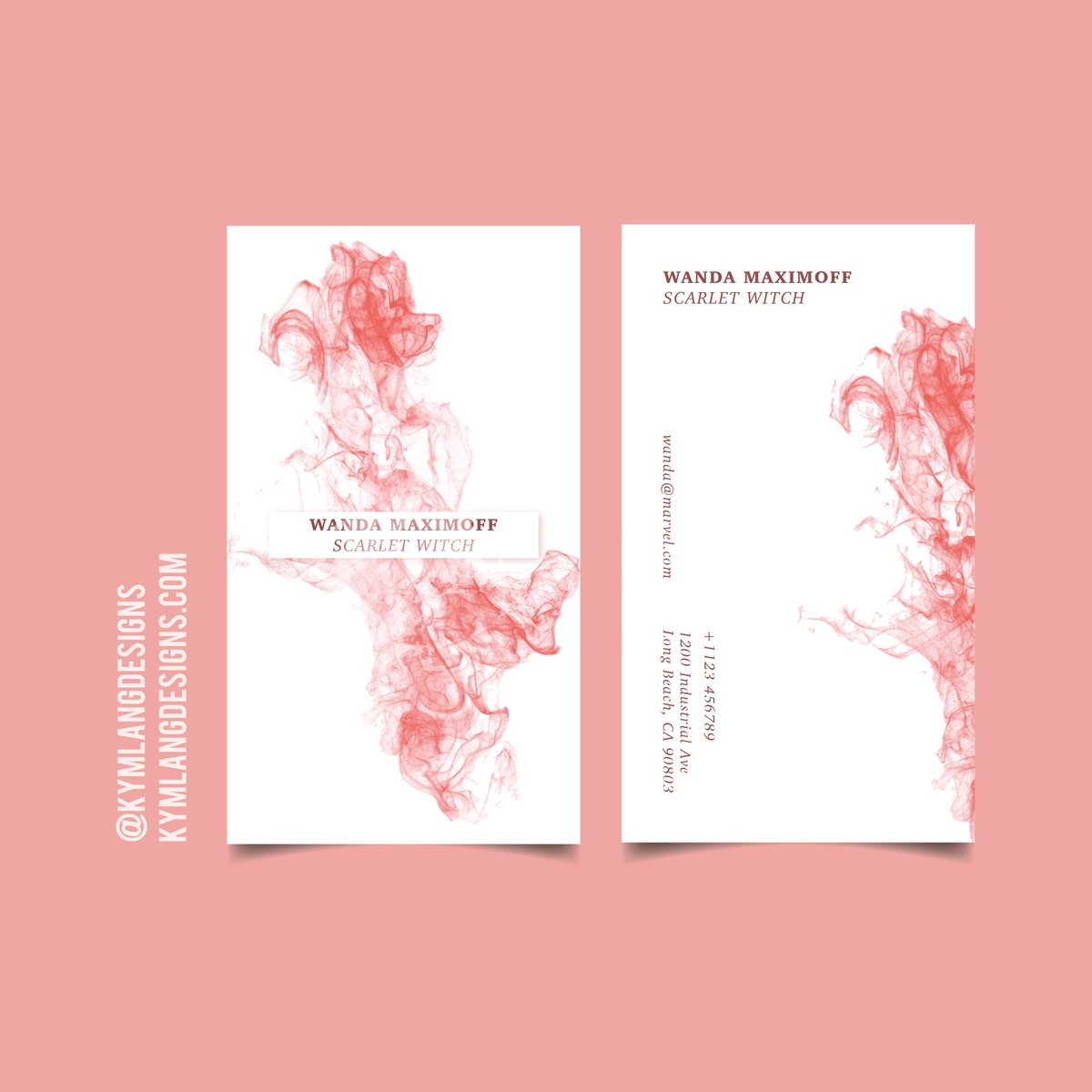 kym_lang's tweet photo. Been slowly uploading some #Marvel #businesscarddesign on my Instagram. Really loved doing this fun little project. Check out the first 2 below and feel free to see my insta 🤙https://t.co/4JFqpUn9xv #GraphicDesign #design #designinspiration #antman #scarletwitch https://t.co/zPGOciFi9G