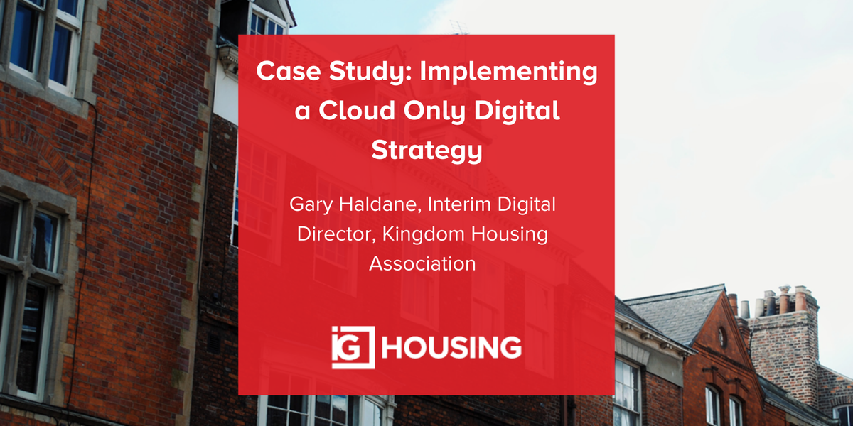 IG_Housing's tweet photo. First up after the break, @garyjhaldane of @kingdom_ha, outlining how his housing association became the first organisation in Scotland to adopt #Awingu and how this digital transformation sat within Kingdom’s larger ‘Cloud only Digital Strategy’ #IGDigiHousing https://t.co/BPO4T8oKim