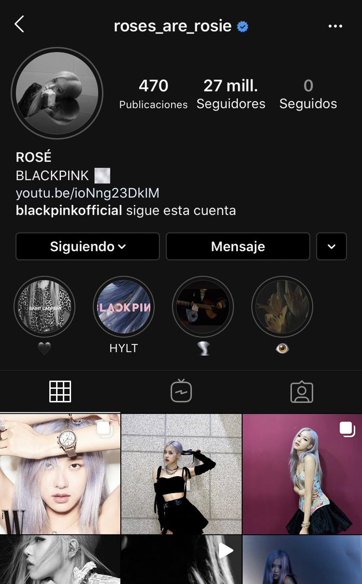 WOAS_chart's tweet photo. On July 22,2020  @BLACKPINK  #ROSÉ  reached 27 million followers on Instagram 🎊 

Congrats Rosie ✨ 
@ygofficialblink 🖤💖 

🔗https://t.co/RbPU1IaGrj https://t.co/M3yJQlJ4Gw