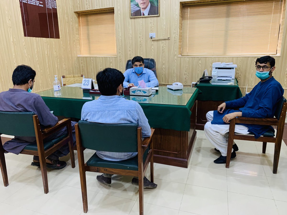 DgkYda's tweet photo. A fruitful meeting of Young Doctors Association Dera Ghazi Khan held with Worthy Principal Ghazi khan Medical College Dera Ghazi Khan.

Young Doctors Association Dera Ghazi Khan is the only custodian of rights of doctors community.

United we stand.
Long live YDA DGK. https://t.co/ntvRzJTTGw