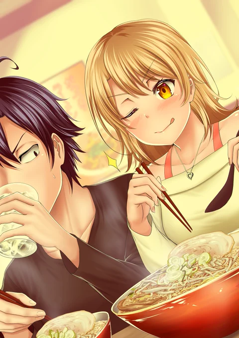 #やはり俺の青春ラブコメはまちがっている 
#俺ガイル
#一色いろは 
ラーメンズ 
