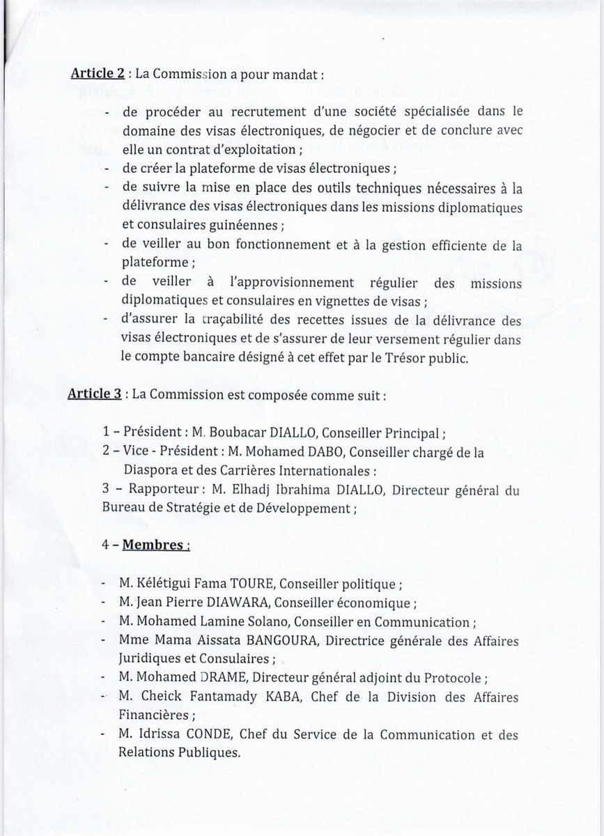 Ministère des Affaires Etrangères de Guinée tweet media