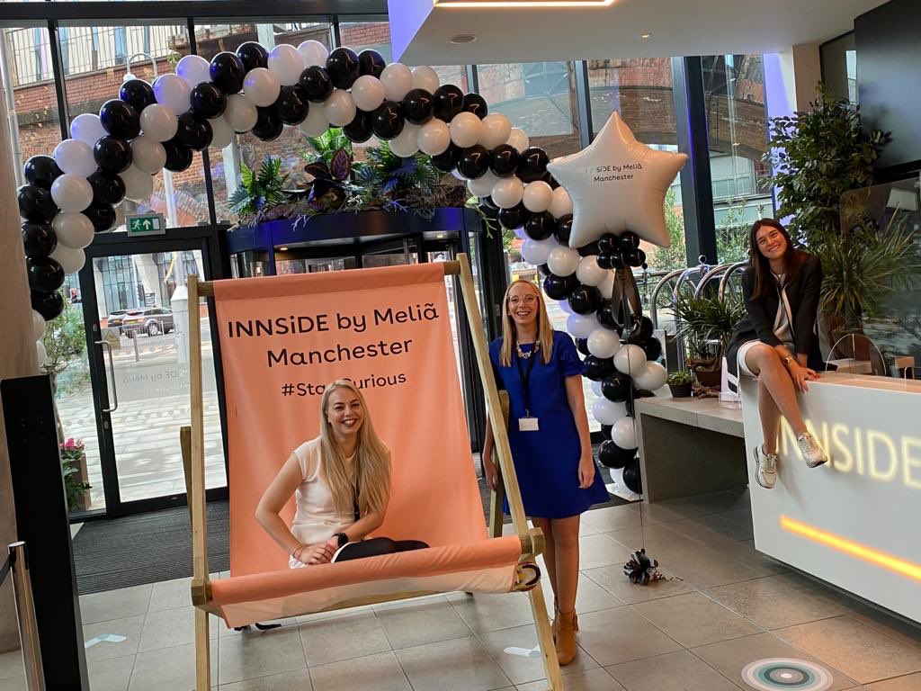 innsideuk's tweet photo. Check INN 💜 and enjoy the sights of the city this weekend📍
It’s been nearly three weeks since we’ve been able to reconnect with all of our lovely INNSiDERS and it’s like we’ve never been apart!
Reservations: https://t.co/X8gx9tXSfW
#StaySafeWithMelia #INNSiDEMCR #manchester https://t.co/0Nge0qTeIV