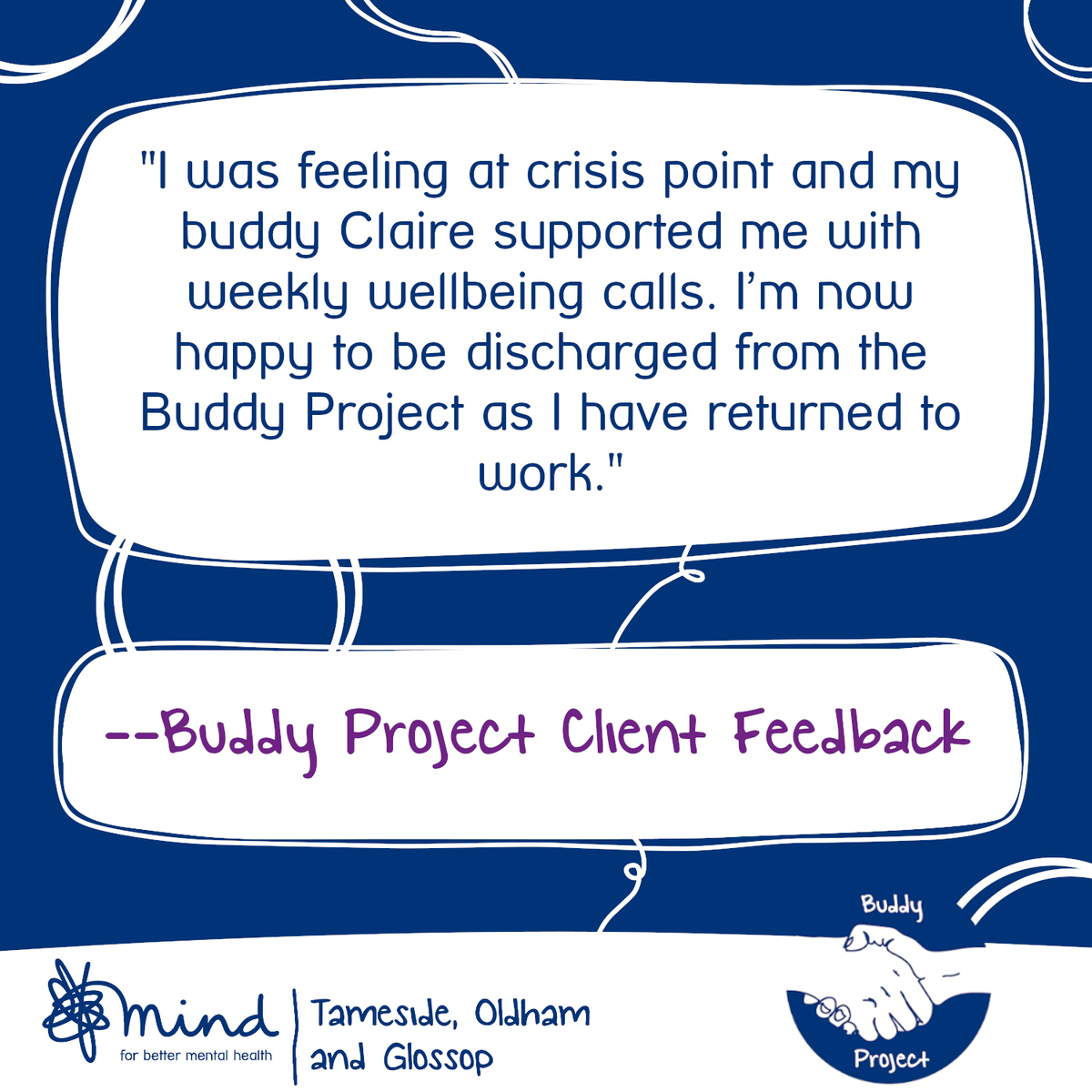 We're so proud of every one of our buddies and all they do within the community, and we love to hear back about the fantastic work they've been doing!
togmind.org/buddy-project