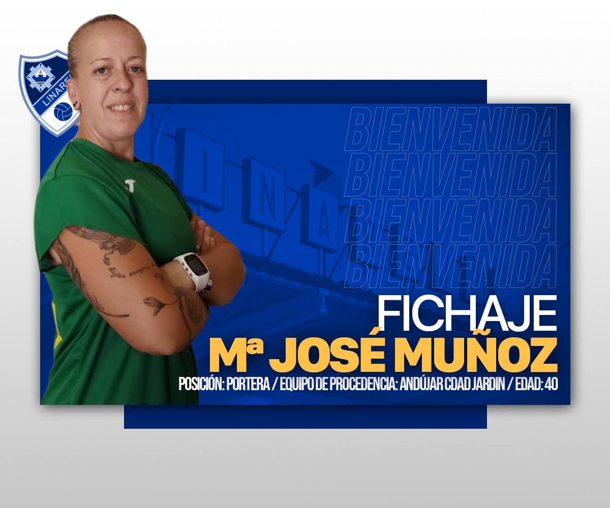 🙋‍♀️ ⒷⒾⒺⓃⓋⒺⓃⒾⒹⒶ | Seguridad y veteranía para defender nuestra portería.🔐🥅

Mariajo se convierte en la portera del #LinaresDeportivoFemenino.👐🧤

#DamosElSalto #TeQuieroLinares 💙