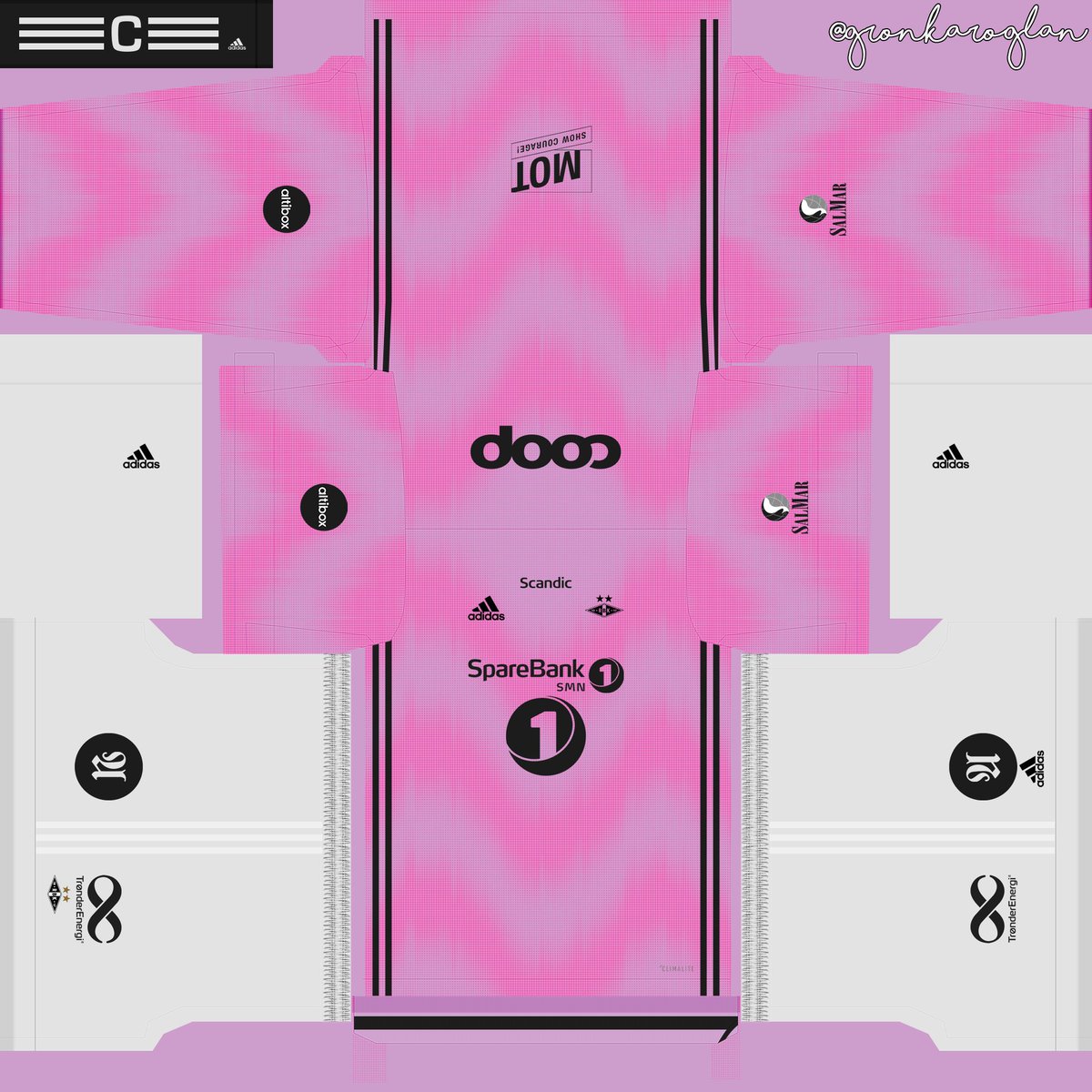 Gronkaroglan Rosenborg Ballklub Kits H A T Gk For Efootballpes And Efootballpes21 Both Home And Away Kits Had Their Shorts Fixed Pesuniverse T Co Nochgfhst9