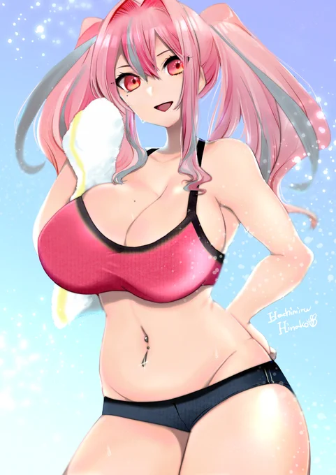 ブレマートン × スポーツブラ = 正義#アズールレーン 