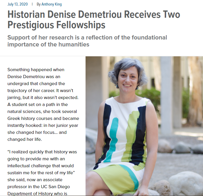 Center for Hellenic Studies, UC San Diego tweet media